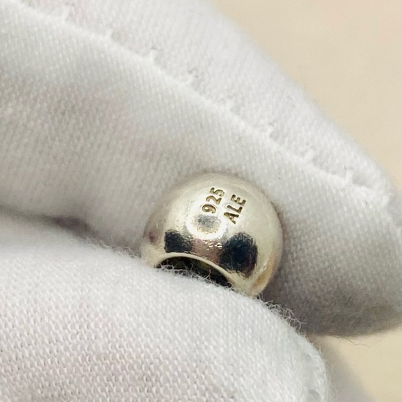 Retired Pandora 790122 Crown Charm in Gold and ALE 925 Silver - Picture 4 of 4